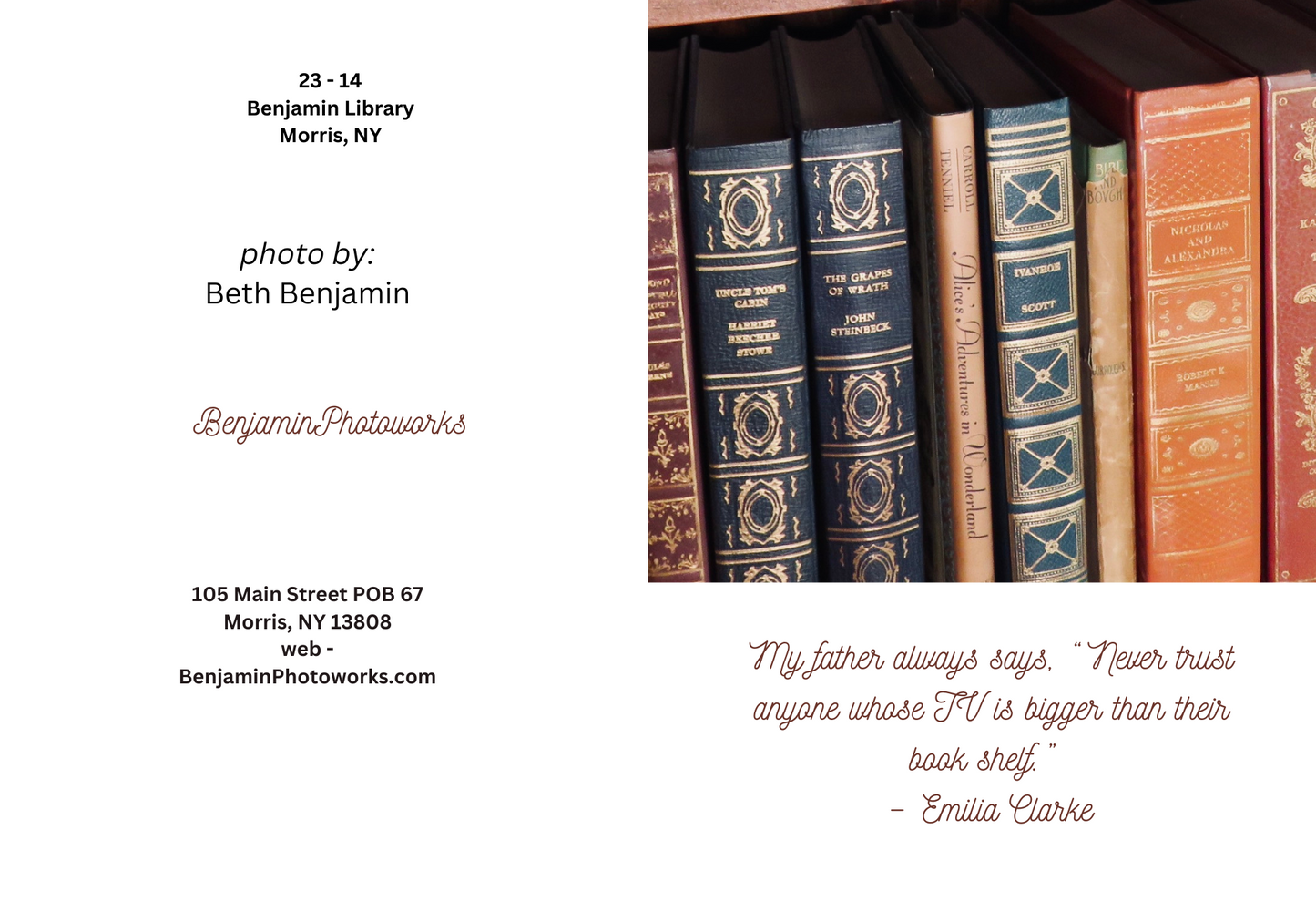 23 = 14 My father always said