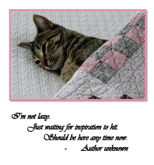 Not Lazy, Just Waiting
